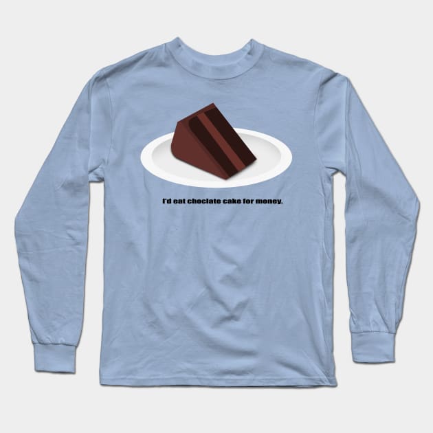 Let Them Eat Cake Long Sleeve T-Shirt by boxofficerefund